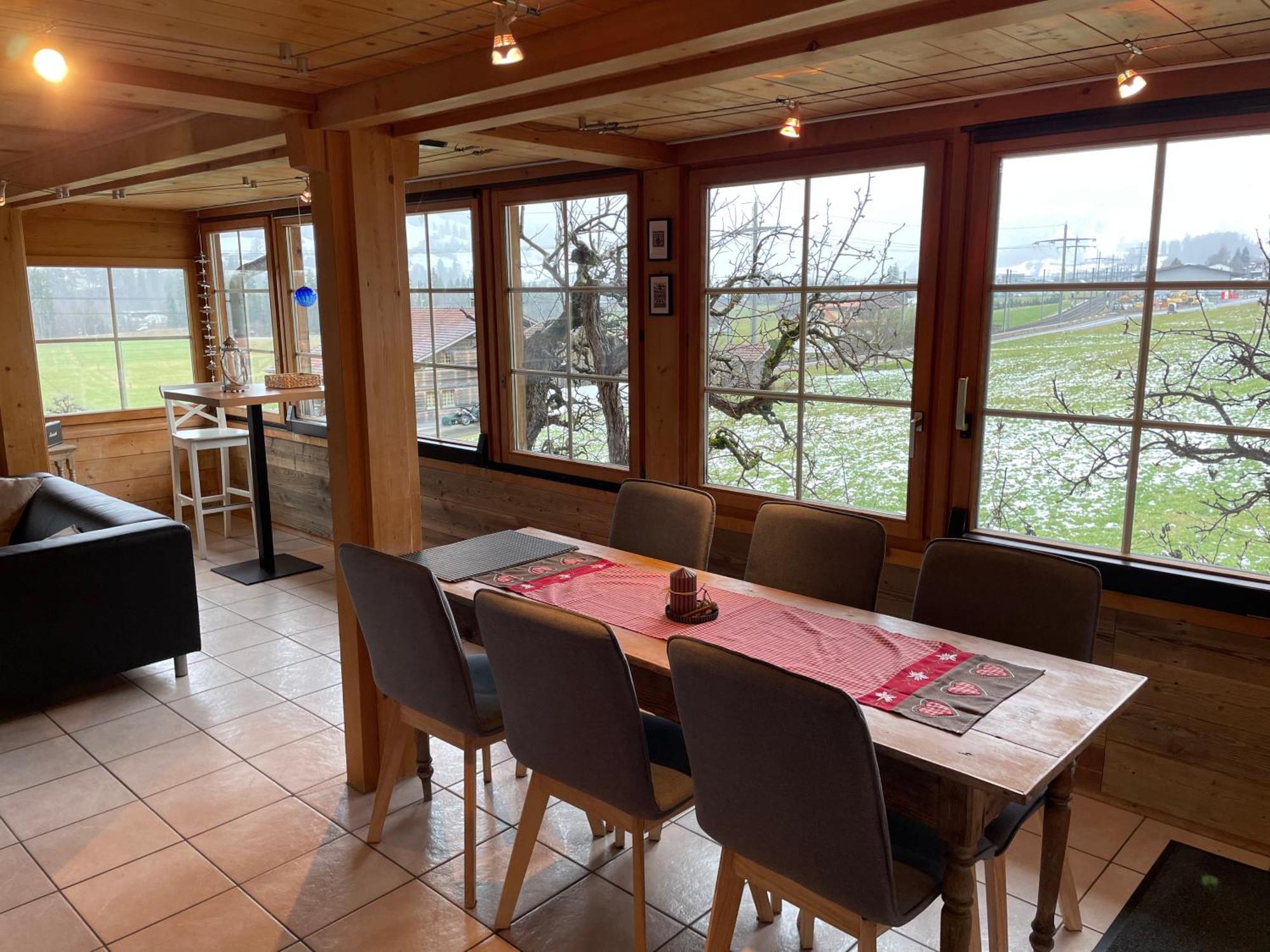 פרוטיגן Edelweiss 4 Zi Ferienwohnung In Landhaus מראה חיצוני תמונה