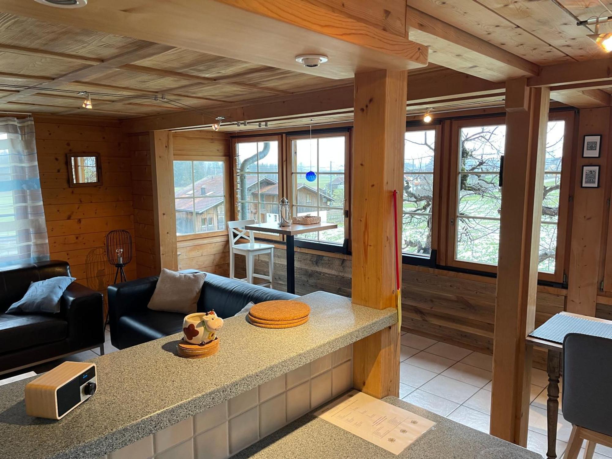 פרוטיגן Edelweiss 4 Zi Ferienwohnung In Landhaus מראה חיצוני תמונה