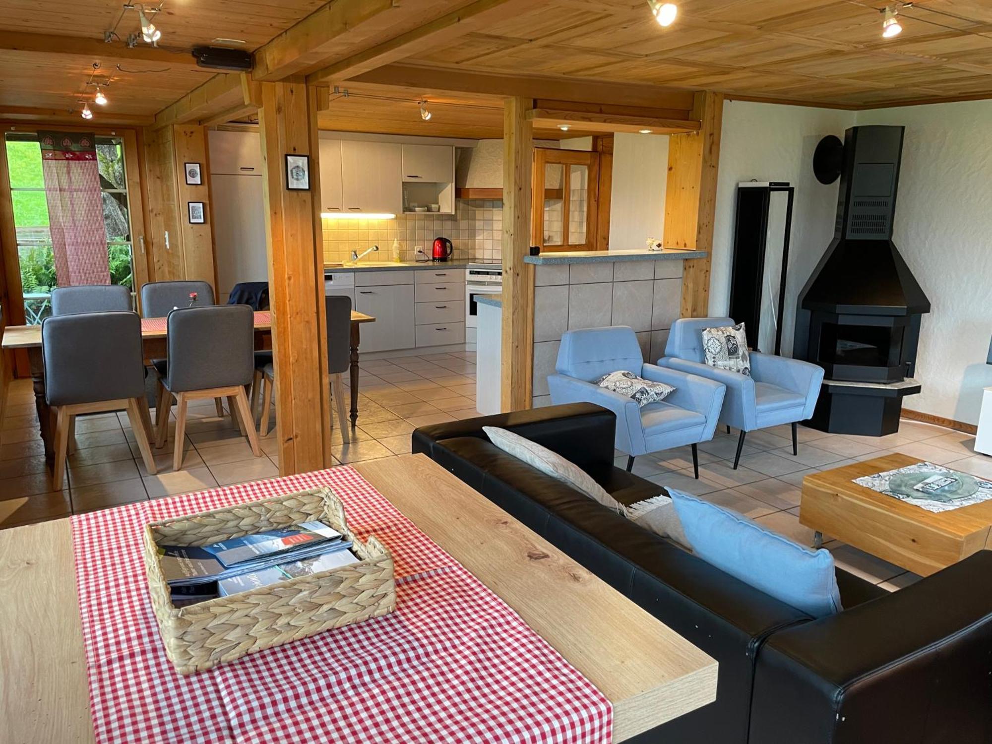 פרוטיגן Edelweiss 4 Zi Ferienwohnung In Landhaus מראה חיצוני תמונה